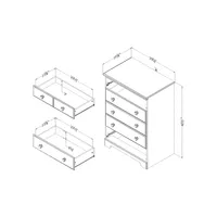 Summer Breeze 5-Drawer Chest