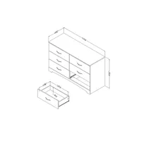 Step One 6-Drawer Double Dresser