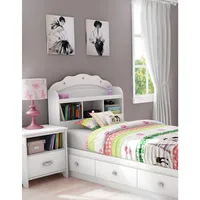 Tiara Twin Bookcase Headboard