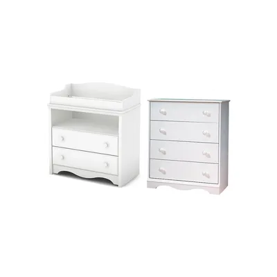 Angel Changing Table and Chest Set