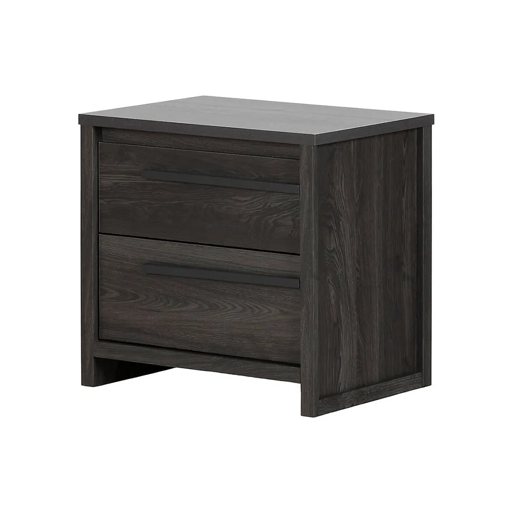 Tao Two-Drawer Nightstand