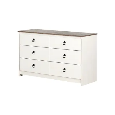 Plenny 6-Drawer Double Dresser