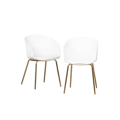 Set of 2 Flam Dining Chairs