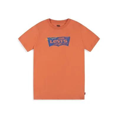 T-shirt avec logo d'ailes de chauve-souris original pour garçon