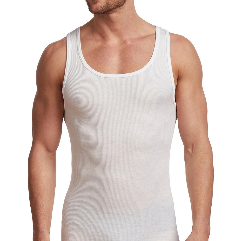 2-Pack Cotton Athletic Tank Tops