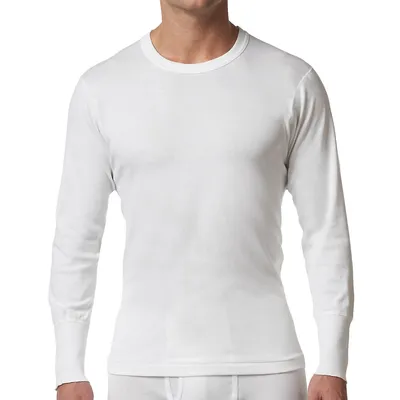 Cotton Rib Long-Sleeve Shirt