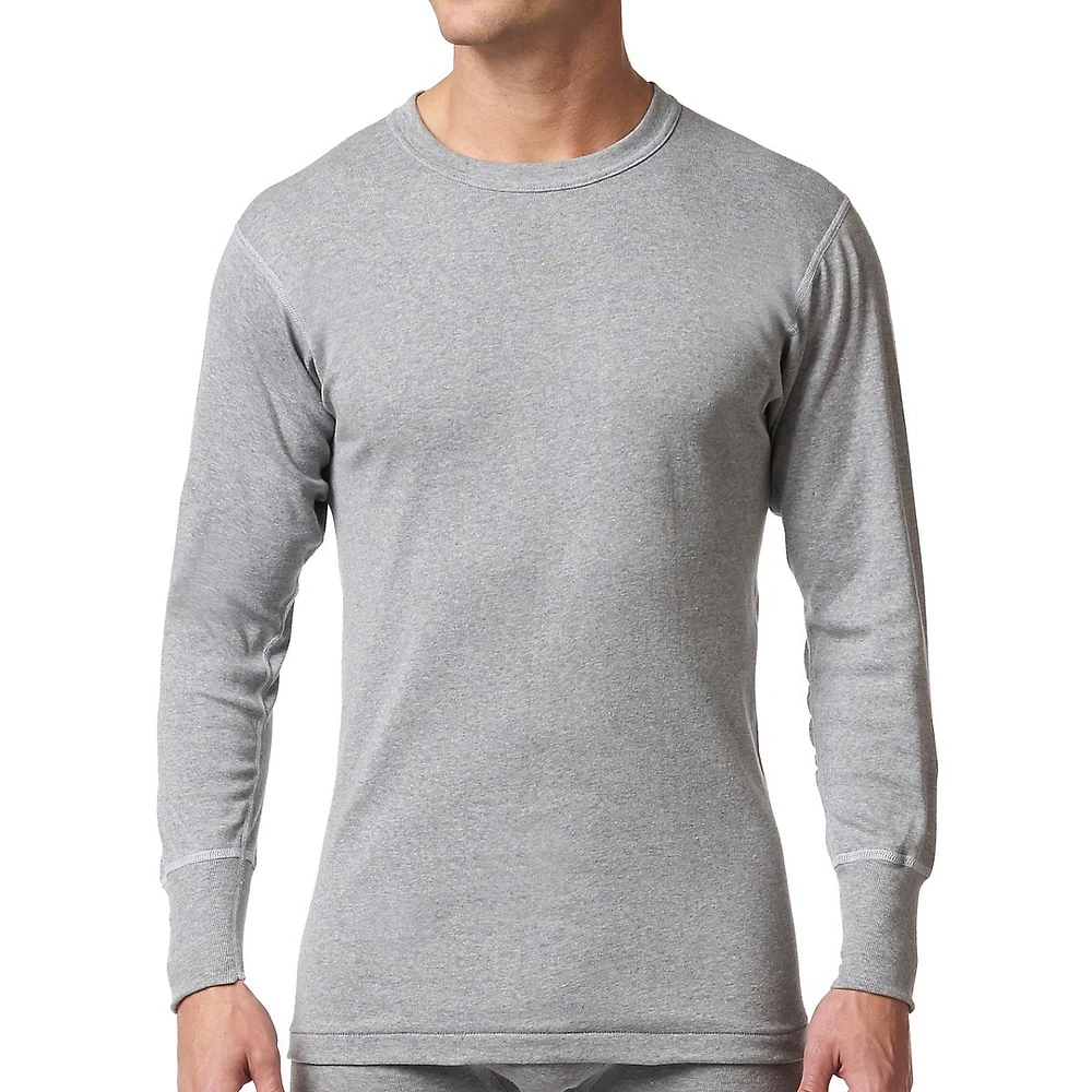 Cotton Rib Long-Sleeve Shirt