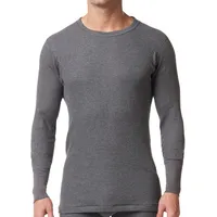 Thermal Waffle-Knit Long-Sleeve Shirt