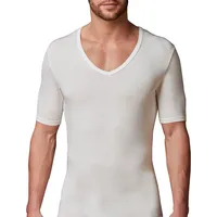 Invisible Deep V-Neck T-Shirt