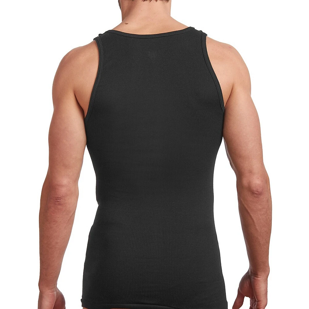 2-Pack Cotton Athletic Tank Tops