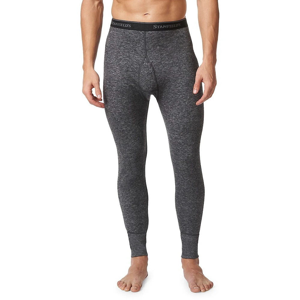 2-Layer Merino-Wool Blend Long Johns