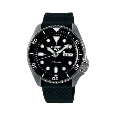 Suits Stainless Steel & Silicone-Strap Watch SRPD65K2F