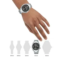 Stainless Steel Bracelet Automatic Watch SRPE51K1F