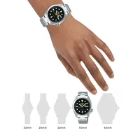 Stainless Steel Bracelet Automatic Watch SRPE57K1F