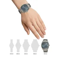Titanium Quartz Stainless Steel Bracelet Watch SUR371P1