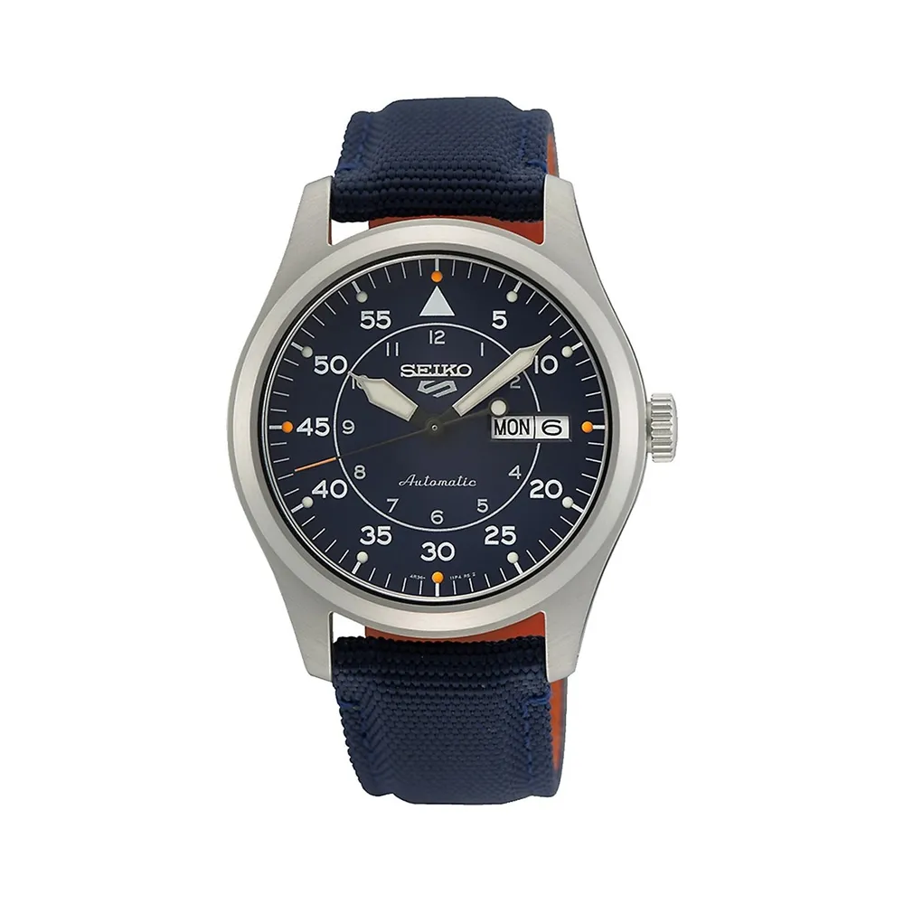 Seiko 5 Sports + Men's5 Sports Blue Dial Automatic Watch ​SRPH31K1F |  Galeries Capitale