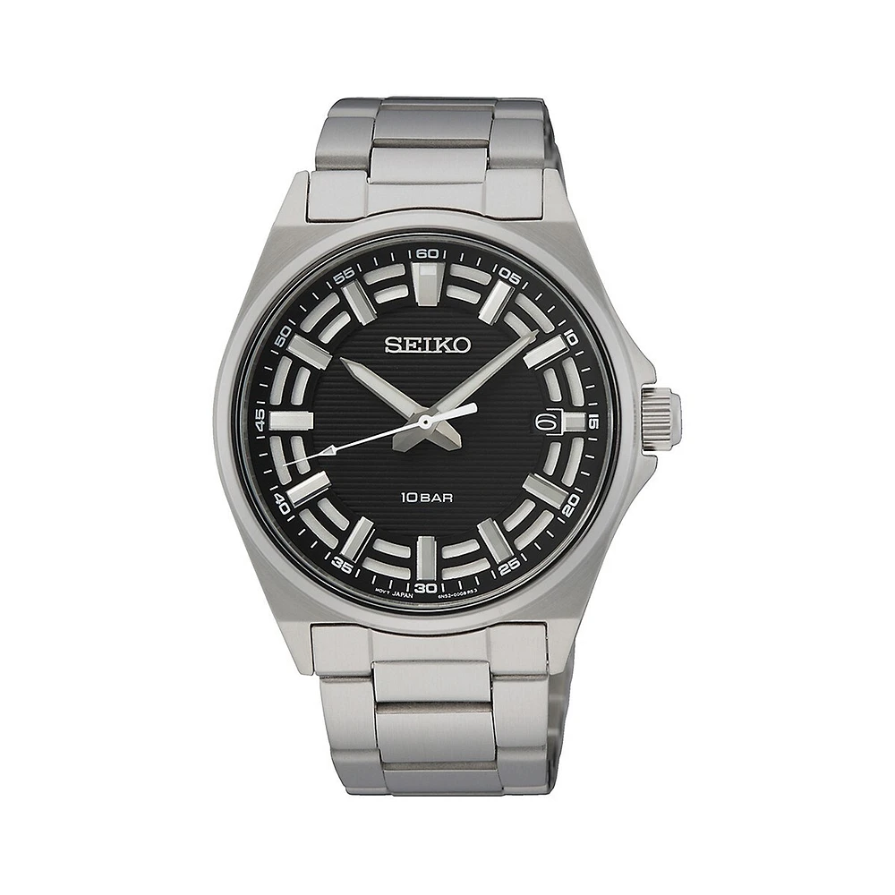 Stainless Steel & Link Bracelet Analog Watch​ SUR505P1