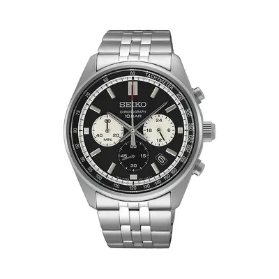 Matte Stainless Steel Chronograph Bracelet Watch SSB429P1