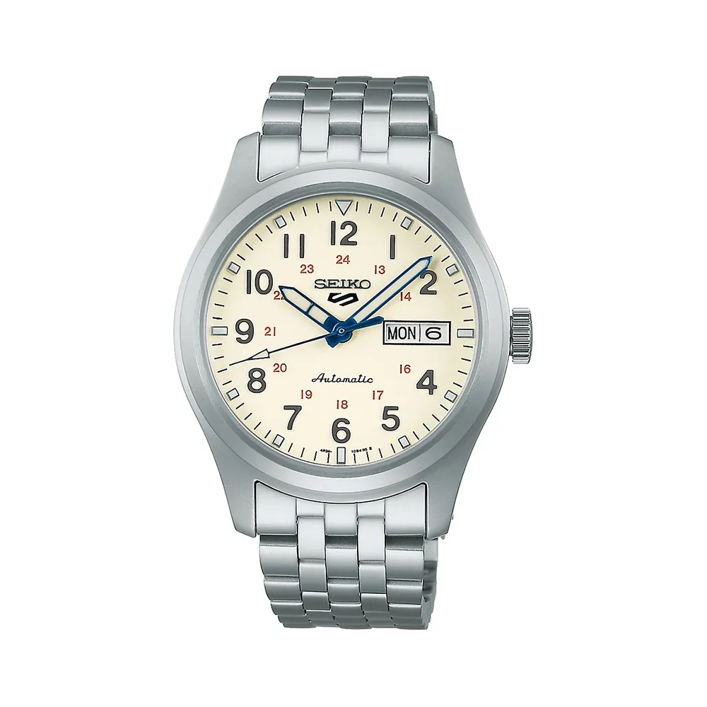 Seiko 5 Sports Limited Edition Stainless Steel Bracelet Watch SRPK41K1F