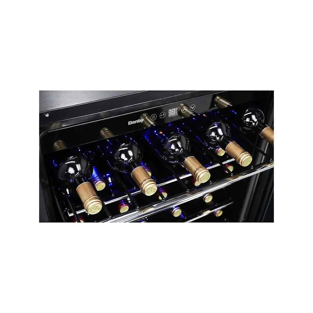 Refroidisseur à vin intégré 60 bouteilles DWC057A1BSS
