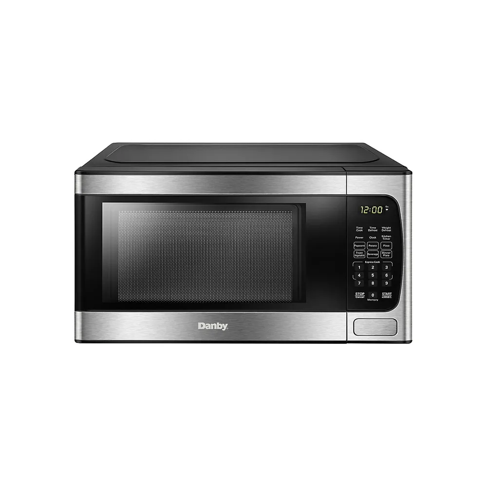 Danby DDMW007501G1 0.7 Cu ft Countertop Microwave in Stainless Steel