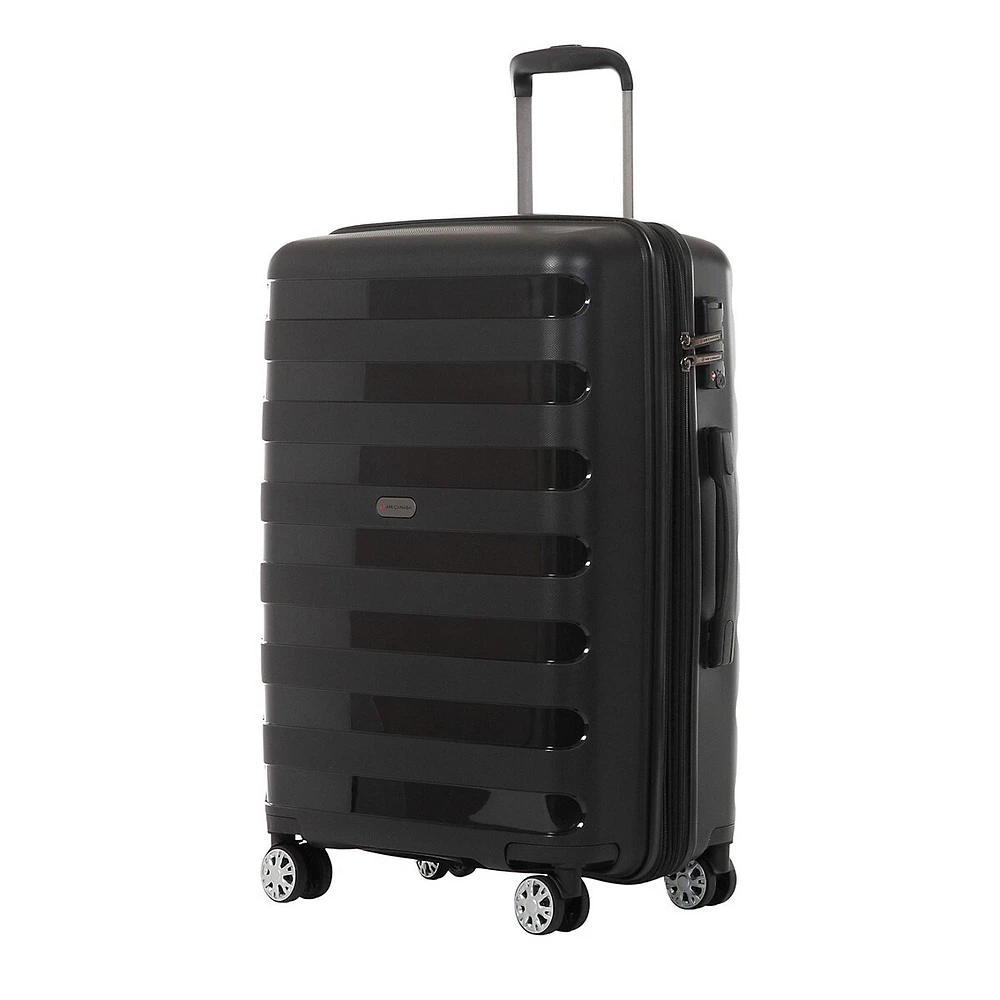 Moyen valise extensible à parois rigides et roulettes Eerie, 61 cm