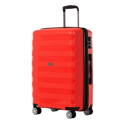 Eerie Premiere Luggage 25.5-Inch Medium Hardside Expandable Spinner Suitcase