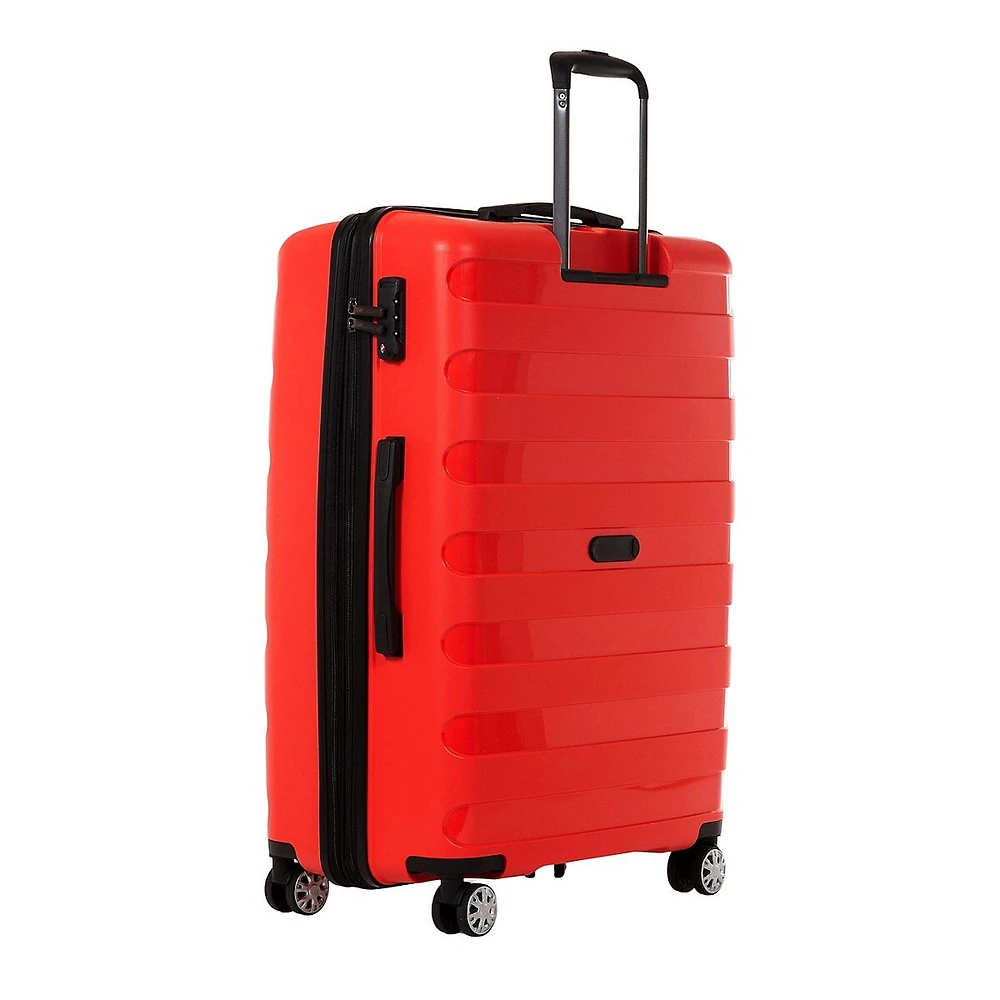 Grande valise extensible à parois rigides et roulettes Eerie, 71 cm