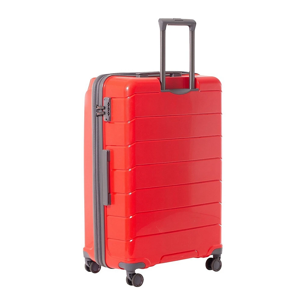 Moyen valise rigide à roulettes pivotantes Optimum, 65 cm