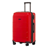 Moyen valise rigide à roulettes pivotantes Optimum, 65 cm
