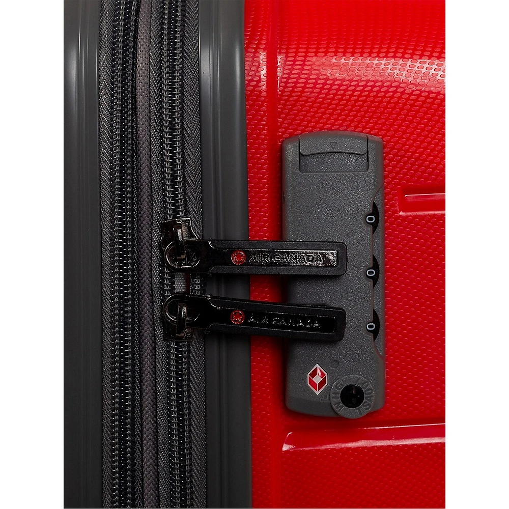 Moyen valise rigide à roulettes pivotantes Optimum, 65 cm