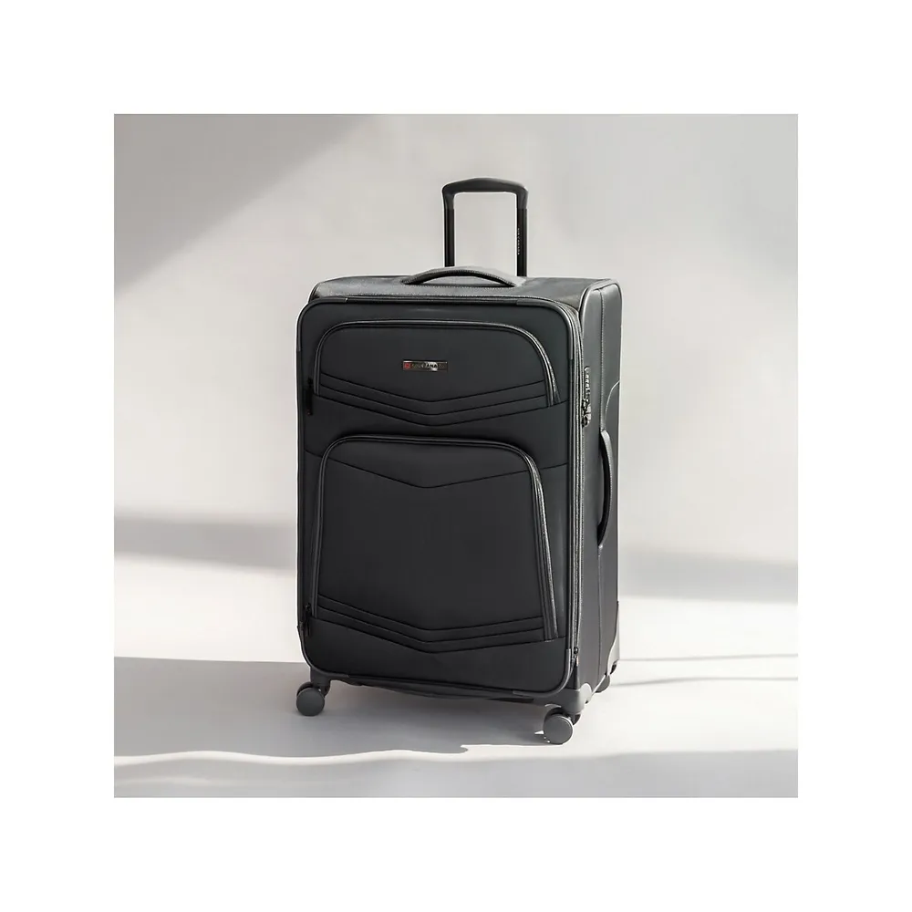 Central -Inch Softside Spinner Suitcase