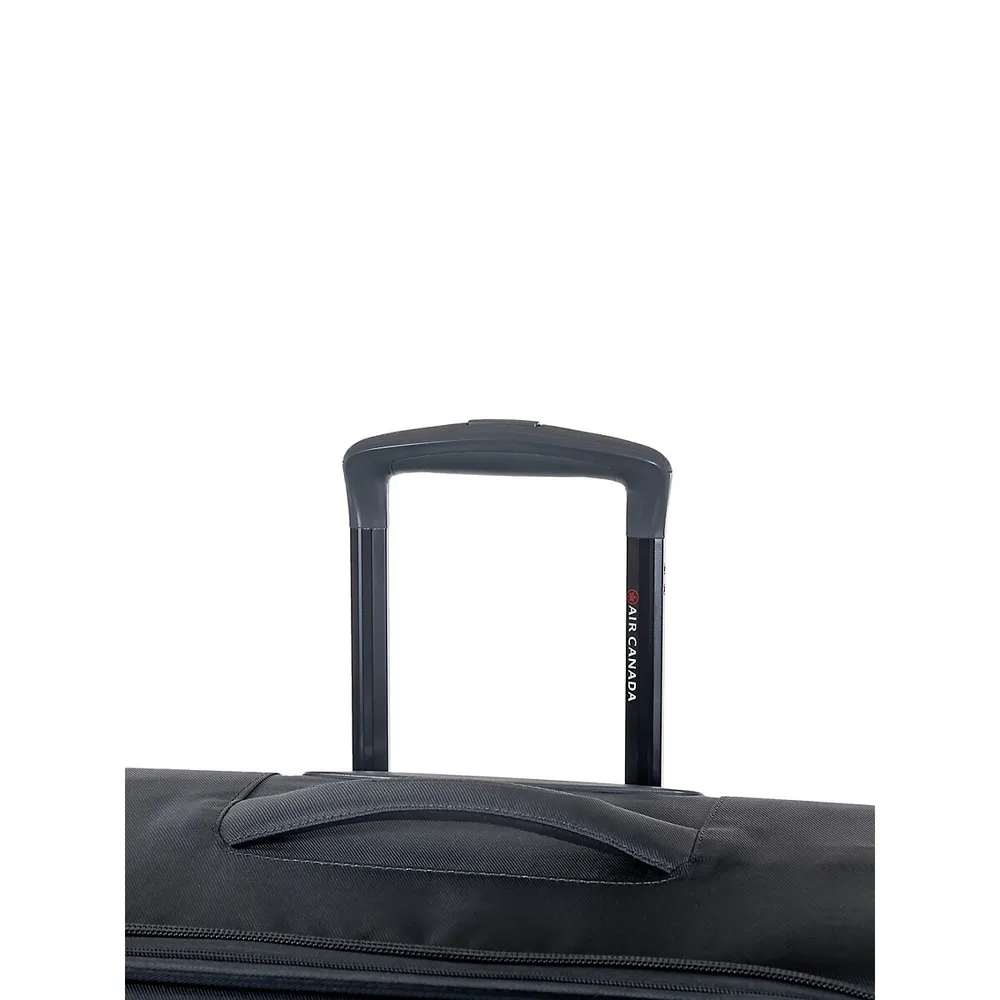 Central -Inch Softside Spinner Suitcase