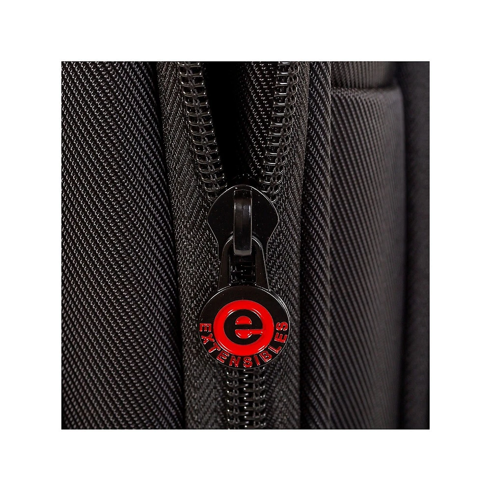 Grande valise à roulettes pivotantes et parois souples Central, 76 cm