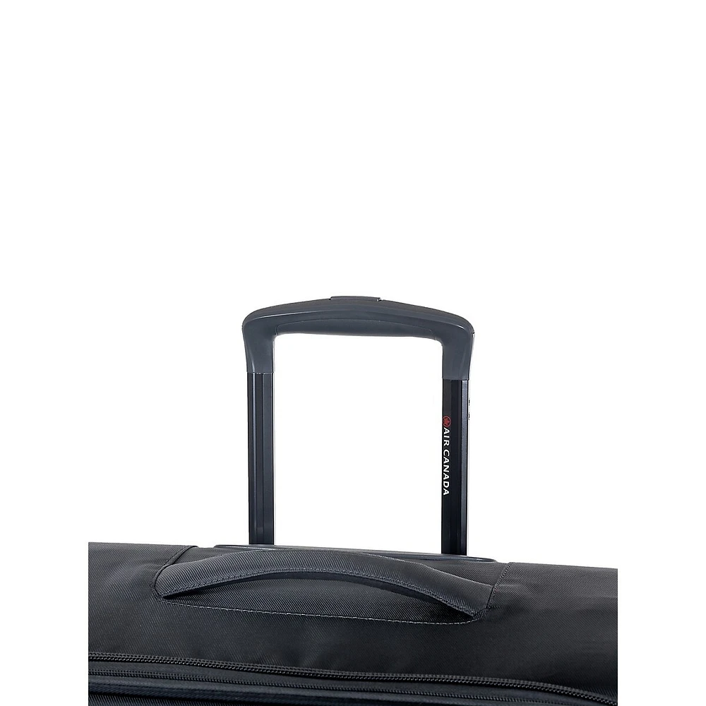 Central -Inch Softside Spinner Suitcase