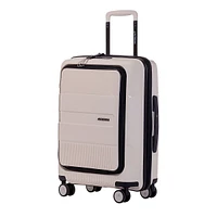 Anchorage Luggage 21.5-Inch Hardside Hybrid Carry-On Spinner Suitcase