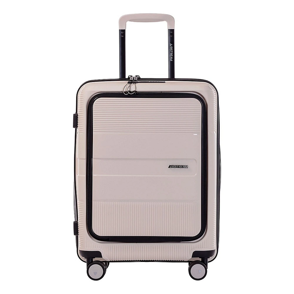 Anchorage Luggage 21.5-Inch Hardside Hybrid Carry-On Spinner Suitcase