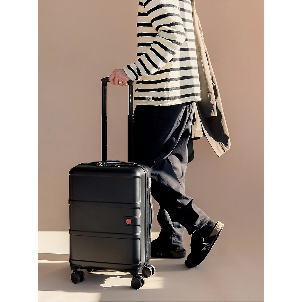 Porto 21.7-Inch Carry-On Hardside Spinner Suitcase