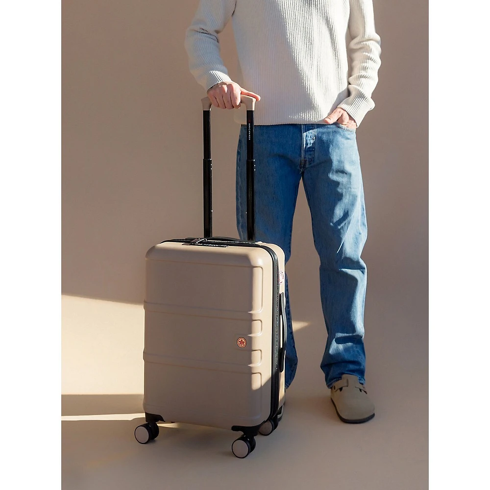 Porto Luggage 21.7-Inch Carry-On Hardside Spinner Suitcase