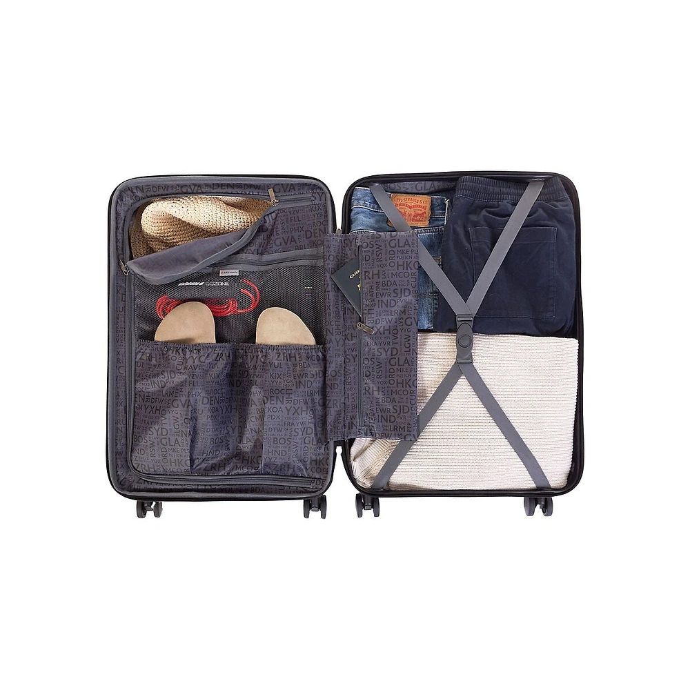 Porto 26-Inch Medium Hardside Spinner Suitcase