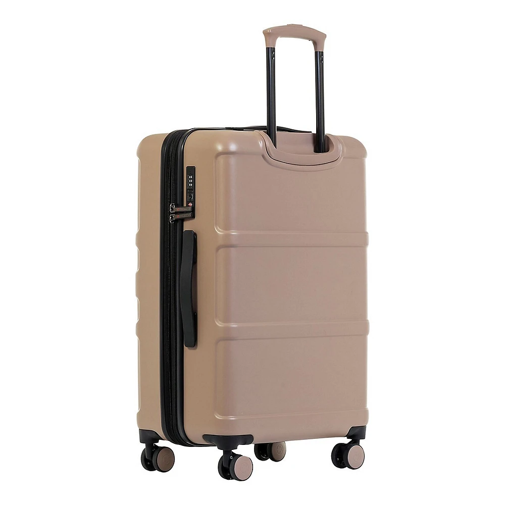 Porto Luggage 26-Inch Medium Hardside Spinner Suitcase