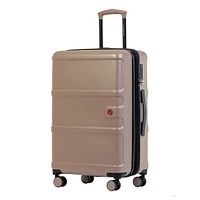 Porto Luggage 26-Inch Medium Hardside Spinner Suitcase