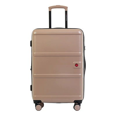 Porto Luggage 26-Inch Medium Hardside Spinner Suitcase