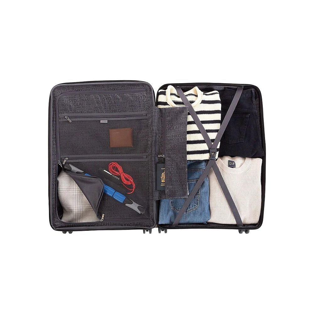 Valise à roulettes rigide de 30 pouces Union Luggage
