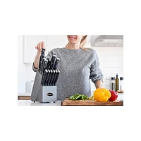 15-Piece Forged Triple Riveted Knife Block Set