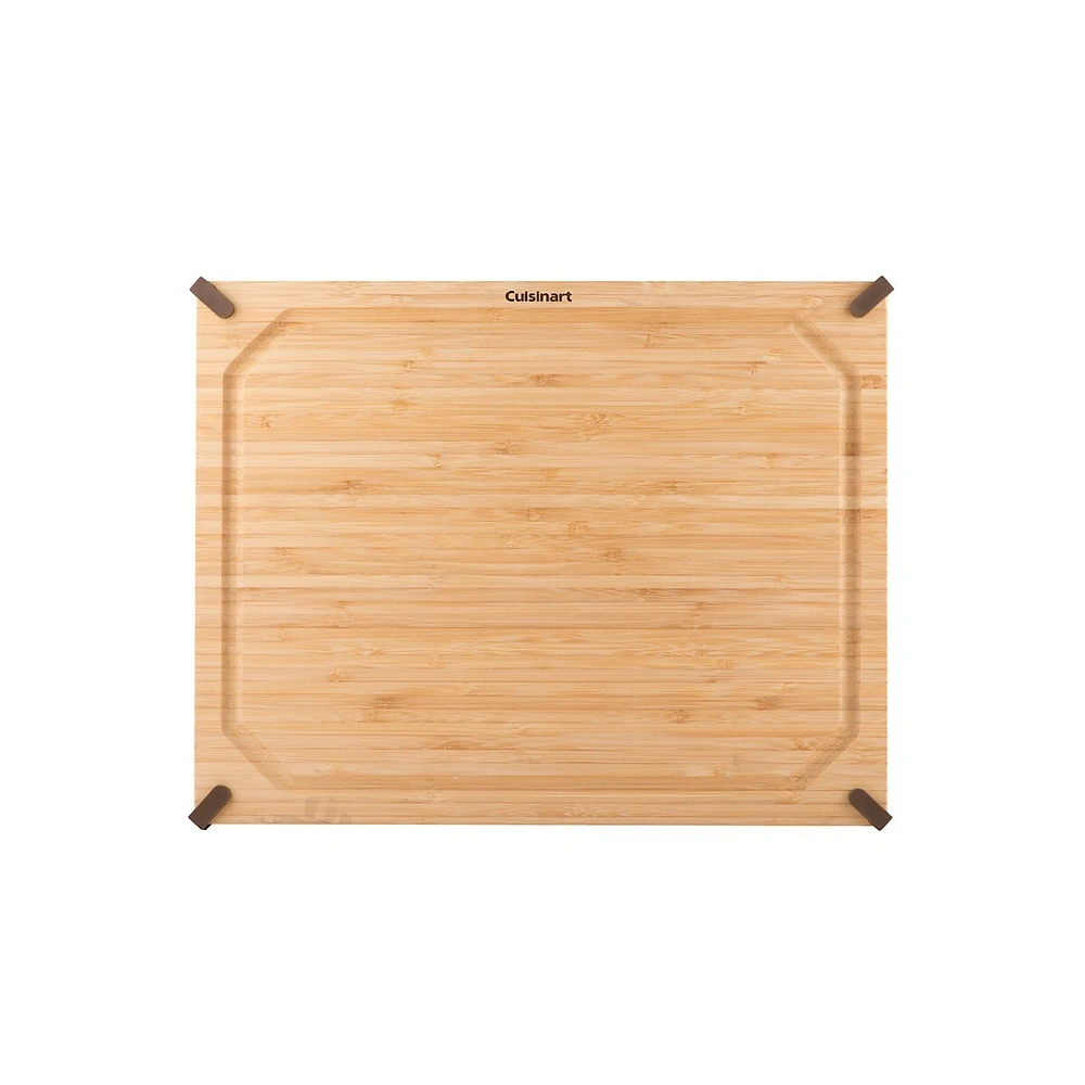 Non-Slip Bamboo Cutting Board