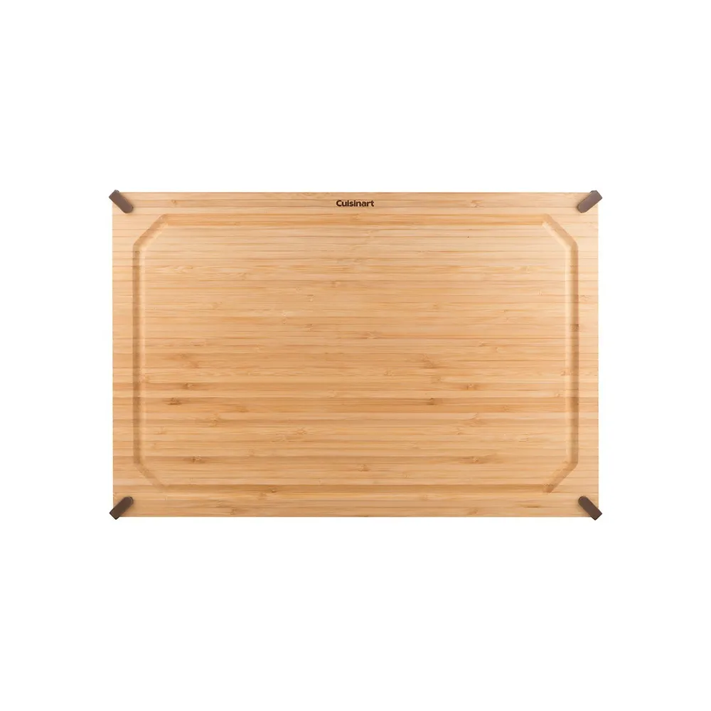 Non-Slip Bamboo Cutting Board