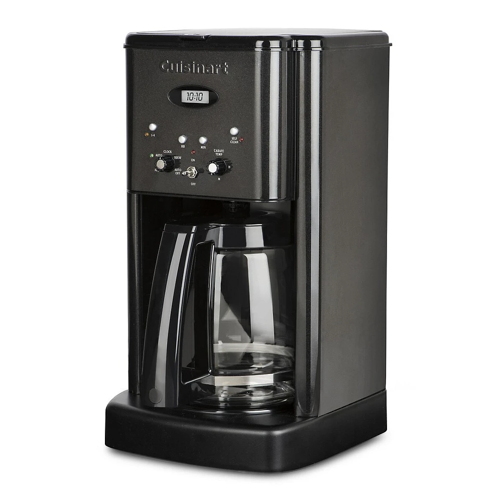 Noir 12-Cup Programmable Coffee Maker DCC-1200BMC