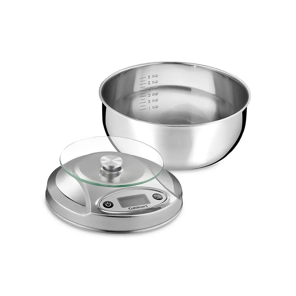 Digital Kitchen Scale with Removable Bowl 2.5L