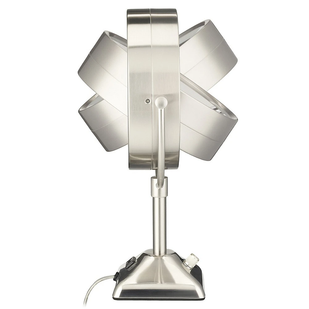 Miroir lumineux et rond à double face True Glow TGBE104XC